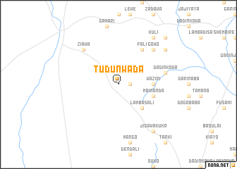 map of Tudun Wada