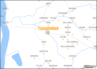 map of Tudun Wada