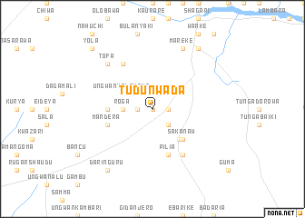 map of Tudun Wada