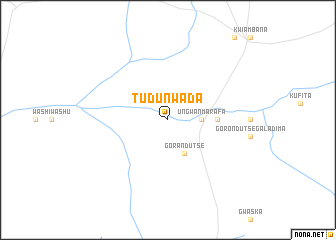 map of Tudunwada