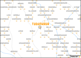 map of Tudun Wada