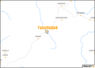 map of Tudun Wada