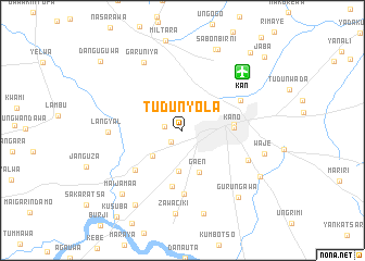 map of Tudun Yola