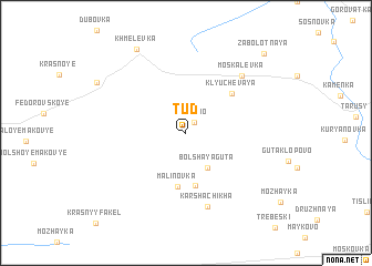 map of Tud