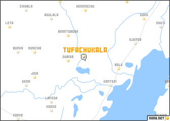 map of Tufa Chʼukʼala