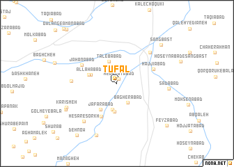 map of Ţūfāl