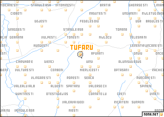 map of Tufaru