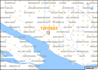 map of Tüfingen