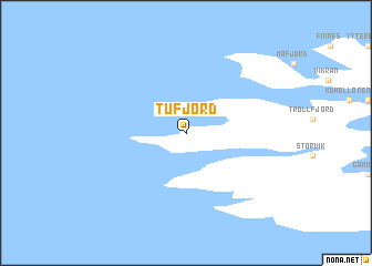 map of Tufjord