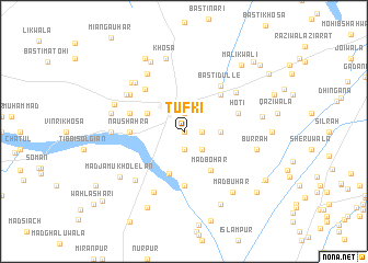 map of Tufki