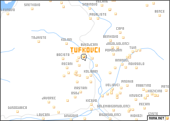 map of Tufkovci