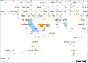 map of Tuften