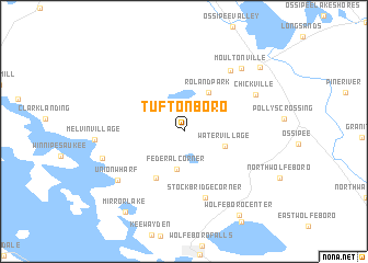 map of Tuftonboro