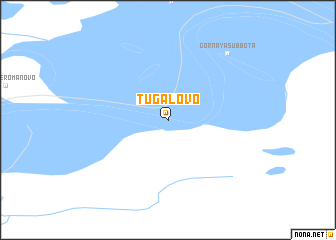 map of Tugalovo