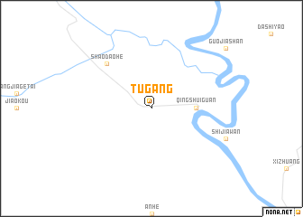 map of Tugang