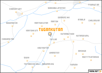 map of Tugankutan