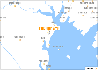 map of Tugan Meya
