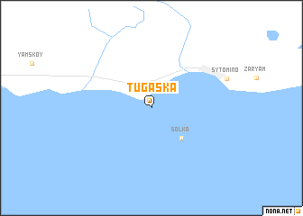 map of Tugaska