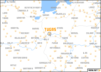 map of Tugas