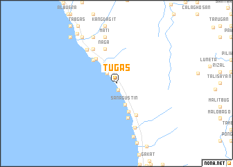 map of Tugas