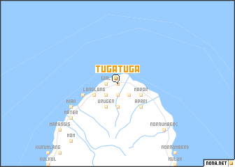 map of Tugatuga