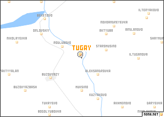 map of Tugay