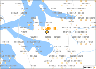 map of Tugbwini
