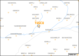 map of Tuğcu