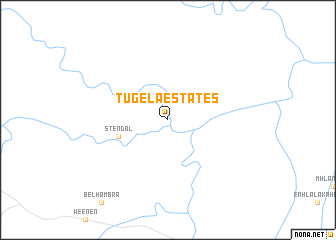 map of Tugela Estates