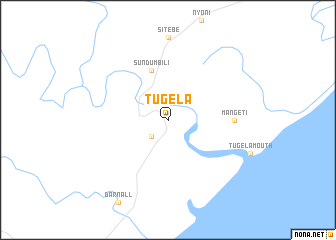 map of Tugela