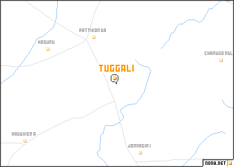 map of Tuggali