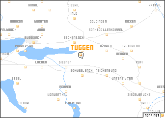 map of Tuggen