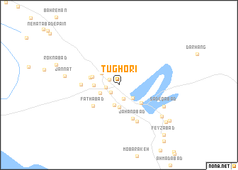 map of Tūghorī