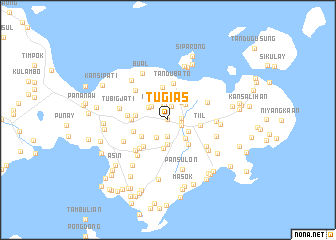 map of Tugias