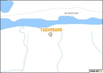 map of Tugiin Süme