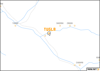 map of Tugla