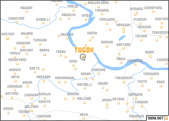 map of Tugok