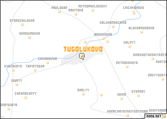 map of Tugolukovo