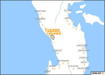 map of Tugpan