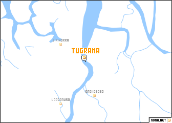 map of Tugrama