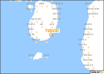 map of Tuguai