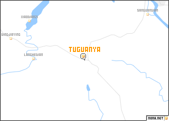 map of Tuguanya