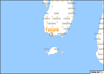 map of Tuguia