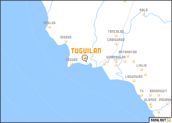map of Tuguilan
