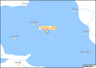 map of Tugulina