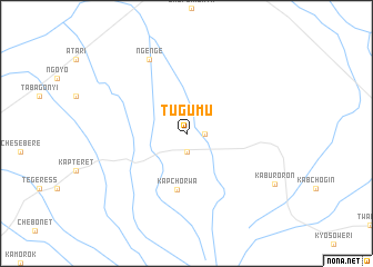 map of Tugumu