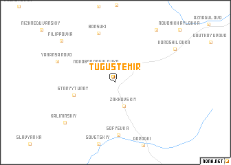 map of Tugustemir