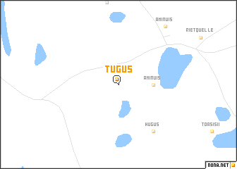 map of Tugus