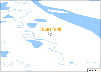 map of Tuguttakh
