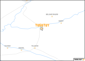 map of Tugutuy